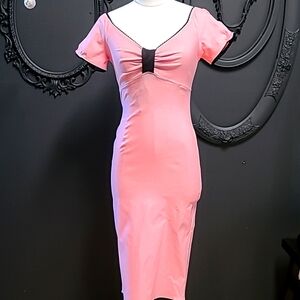 Pinup couture pink dress